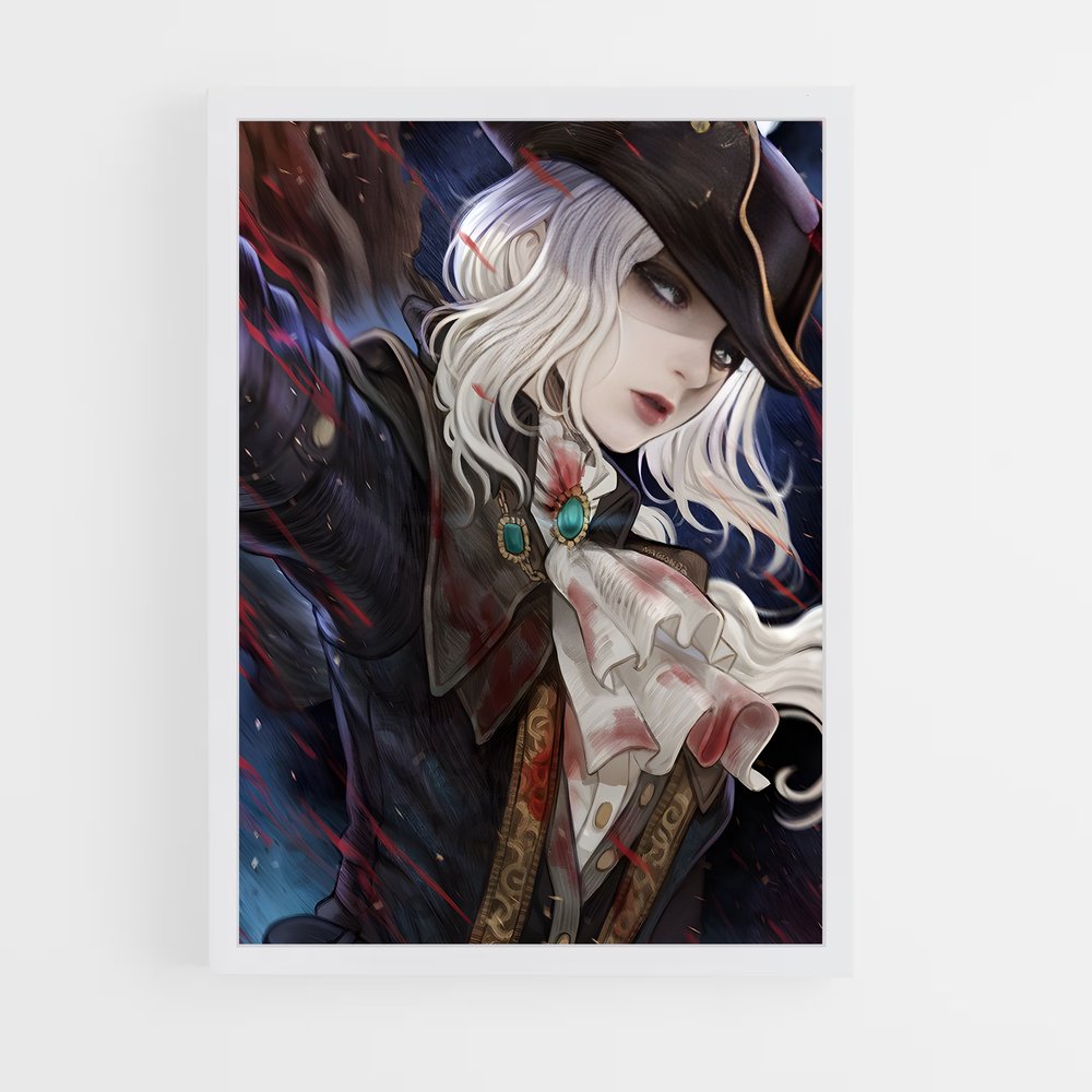 Poster Éclat d'Obsidienne – affiche Bloodborne (vue 3)